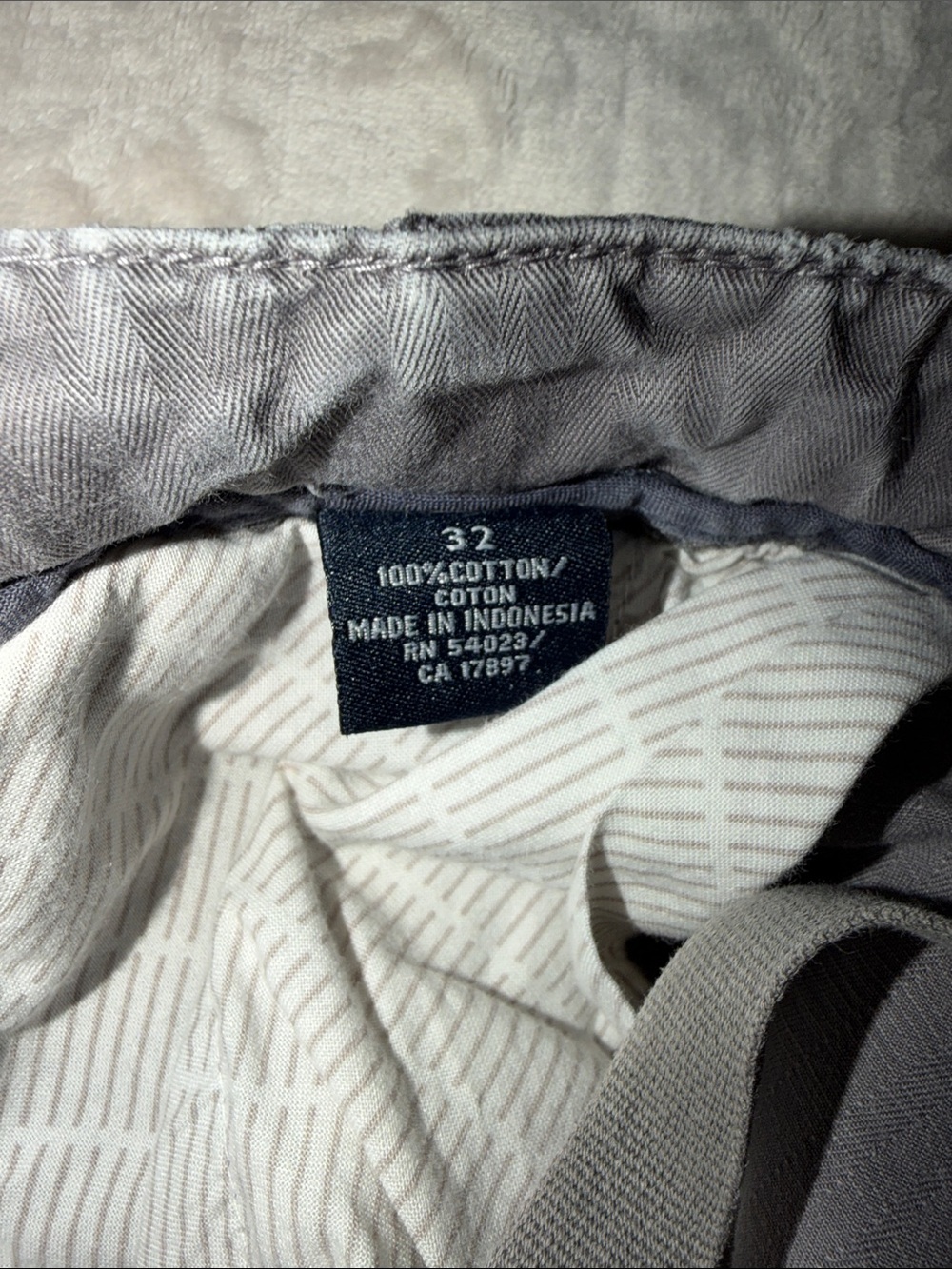 Old Navy Surplus Company Gray Cargo Shorts Mens W32 Vintage Fall ‘08 Utility Y2K - Picture 10 of 16
